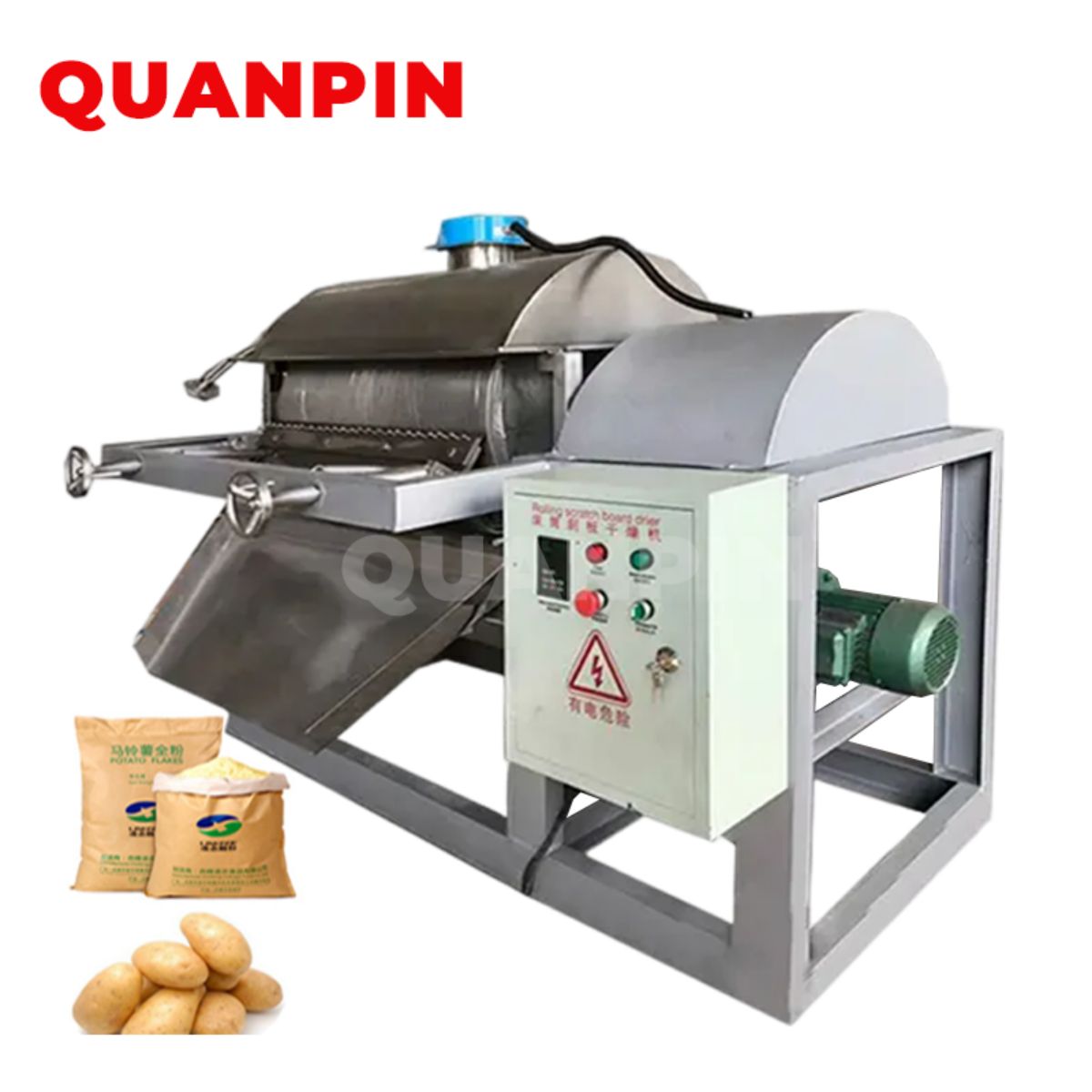 I-HG Series Drum Scraper Dryer Vacuum Drum Dryer (2)